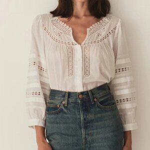 Doen - Celeste Top in Salt  - L